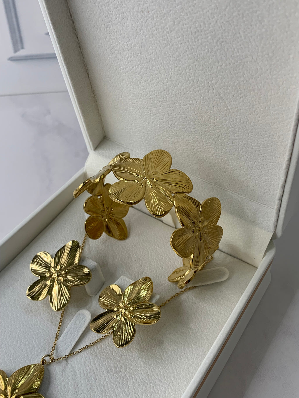 Parure floura 3 psc