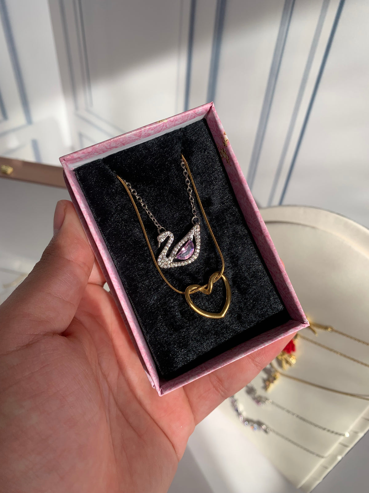 Chaîne Swan & cœur